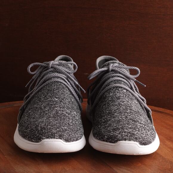 Vessi Sneakers Mens SZ 12 Gray Cityscape Waterproof Knit Athletic Walking Shoes - Picture 3 of 12